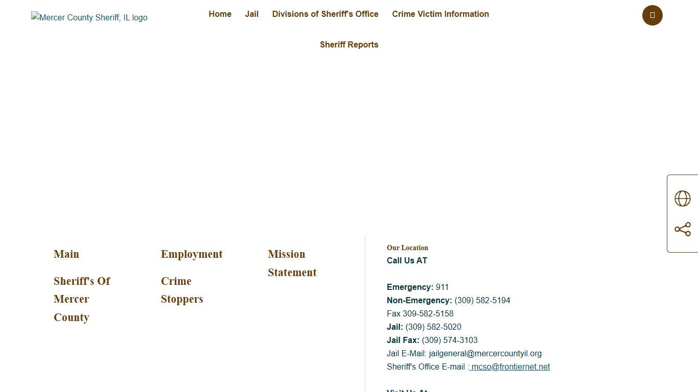 Mercer County Sheriff, IL